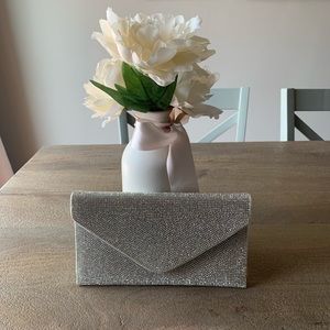 Rhinestone studded clutch or crossbody